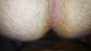 Girl eats shit out of someone's ass in the shower