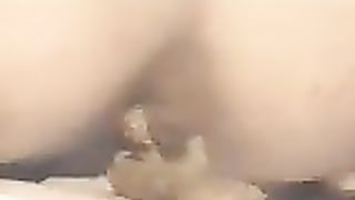 Shitting near her boyfriends cock