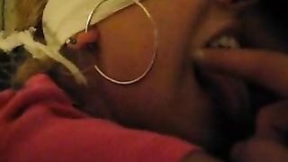 She wants to taste her own poop