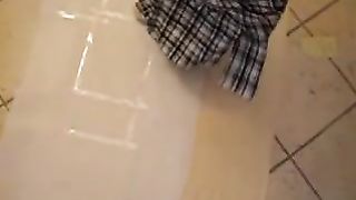 Shitting in a lunch box