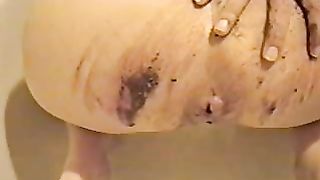 Crap on her white ass