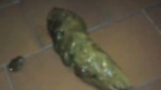 German girl shitting