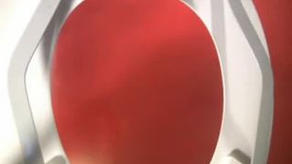 Shitting on a homemade toilet