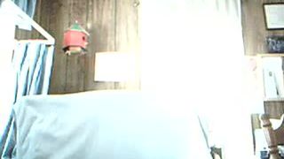 Sexy girl shitting in her panties