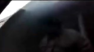 Granny shitting in public