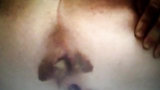 Vintage MILF pooping