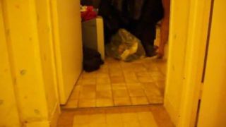 Couple peeing together