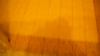 Couple peeing together