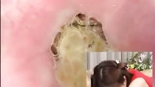 Camera to see her shit