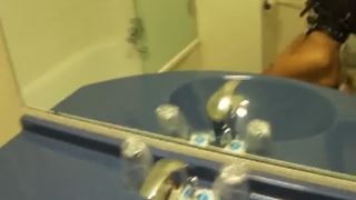 Fresh cum on his slave