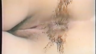Fingering her shitty asshole hard