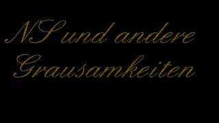 Chubby slave drinking piss