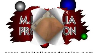 Smearing shit on a milfs ass