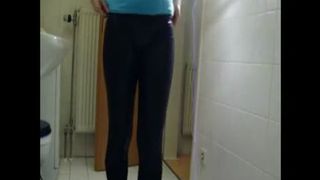 Shitting young beauty