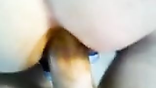 Amateur ass fucking with scat