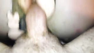 Slut riding a shitty cock