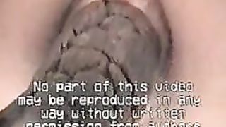 Hot MILF pooping in a potty