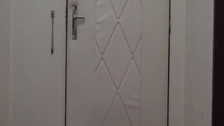 Cleaning poop from her body