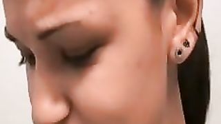 Emo girl pooping for her best friend