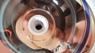 Teacher beating her student