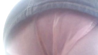 Shitting in pink plastic panties