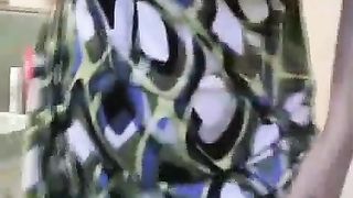 Chubby latina dropped a smelly one