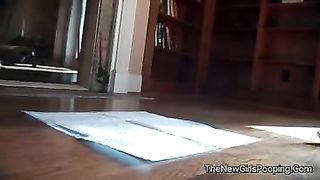 Compilation of the same girl shitting