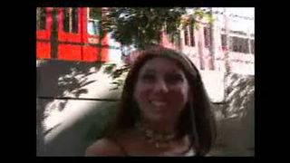 Beautiful babe shitting in public