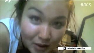 Mix of the same girl shitting twice