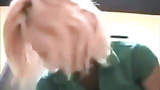 Big brown turd on a homemade toilet