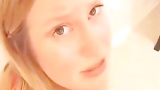 Wiping her dirty asshole