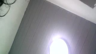 Fat granny playing with poop