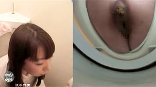 Incredible long turd on hidden camera