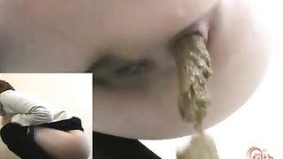 Turd back in her ass