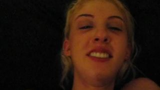 Tiny shit on his small cock