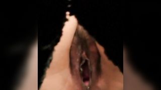 Shaved girl in public bathroom