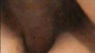 Missionary sex while she's pooping