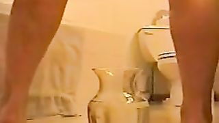 Hot MILF farting and pooping