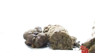 She wants to inspect her own poop