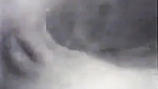 Amateur french fisting her pussy