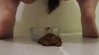 Messy poop on the floor