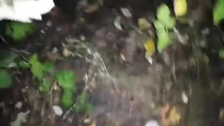 Girl fucks a bucket full of shit