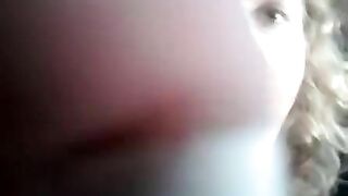 Girl eats shit from boy's ass