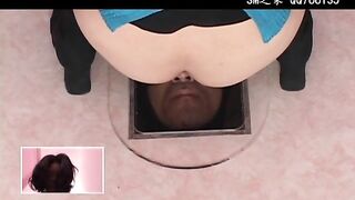 Cute Japanese poop in mouth