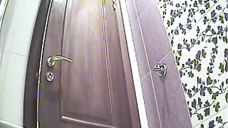 Beautiful pussy pee and lovely shit