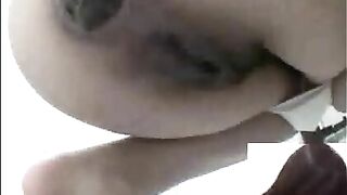 Dark tasty asshole and big turd