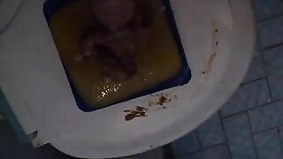 Crazy Frozen Shit Closeup