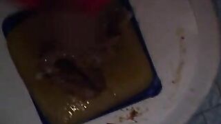 Crazy Frozen Shit Closeup