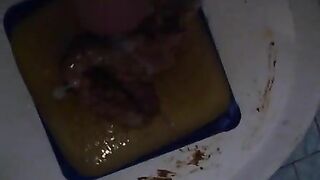 Crazy Frozen Shit Closeup