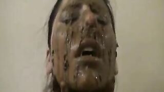 Extreme family hot solo scat fun